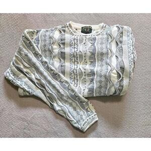 Tosani Sweater XLT | 90s 3D Cable Knit